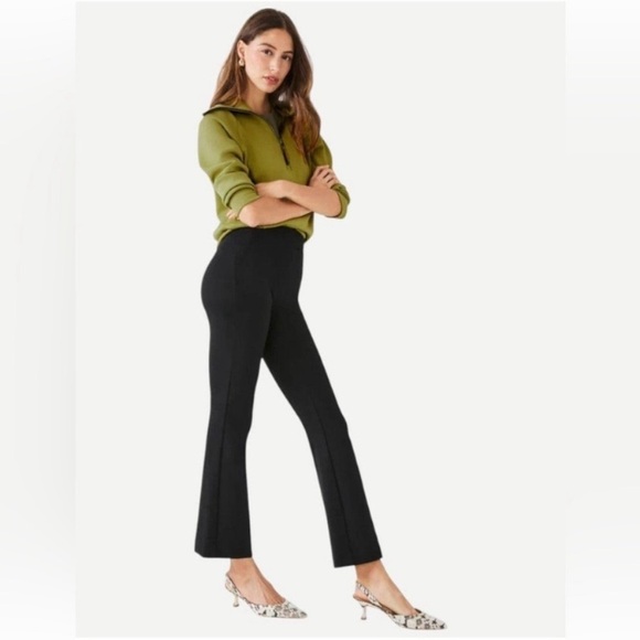 Spanx Super Smooth Perfect Fit Ponte Kick Flare Size Small Black - Picture 4 of 17